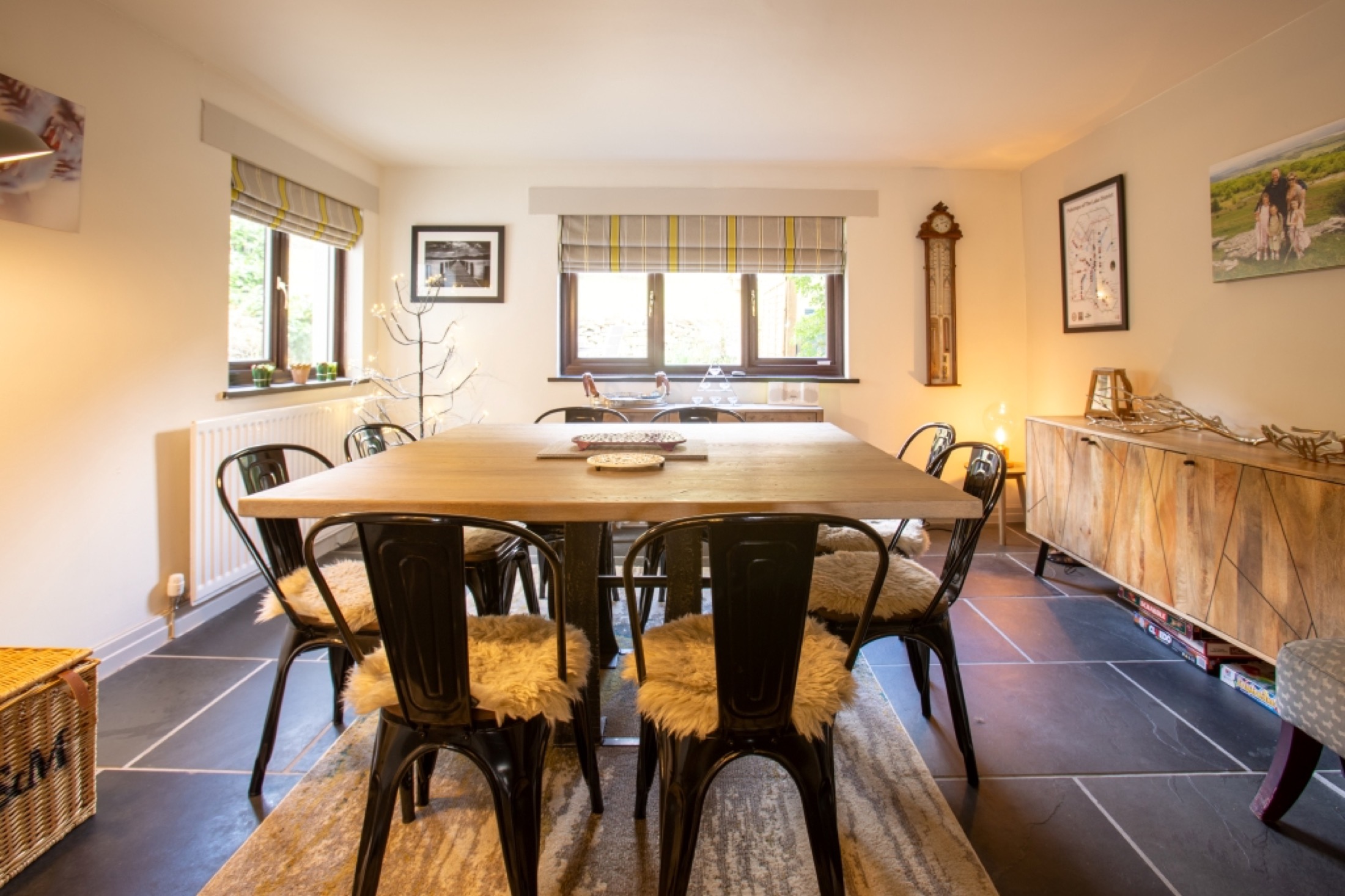 Dining room at Fell Cottage