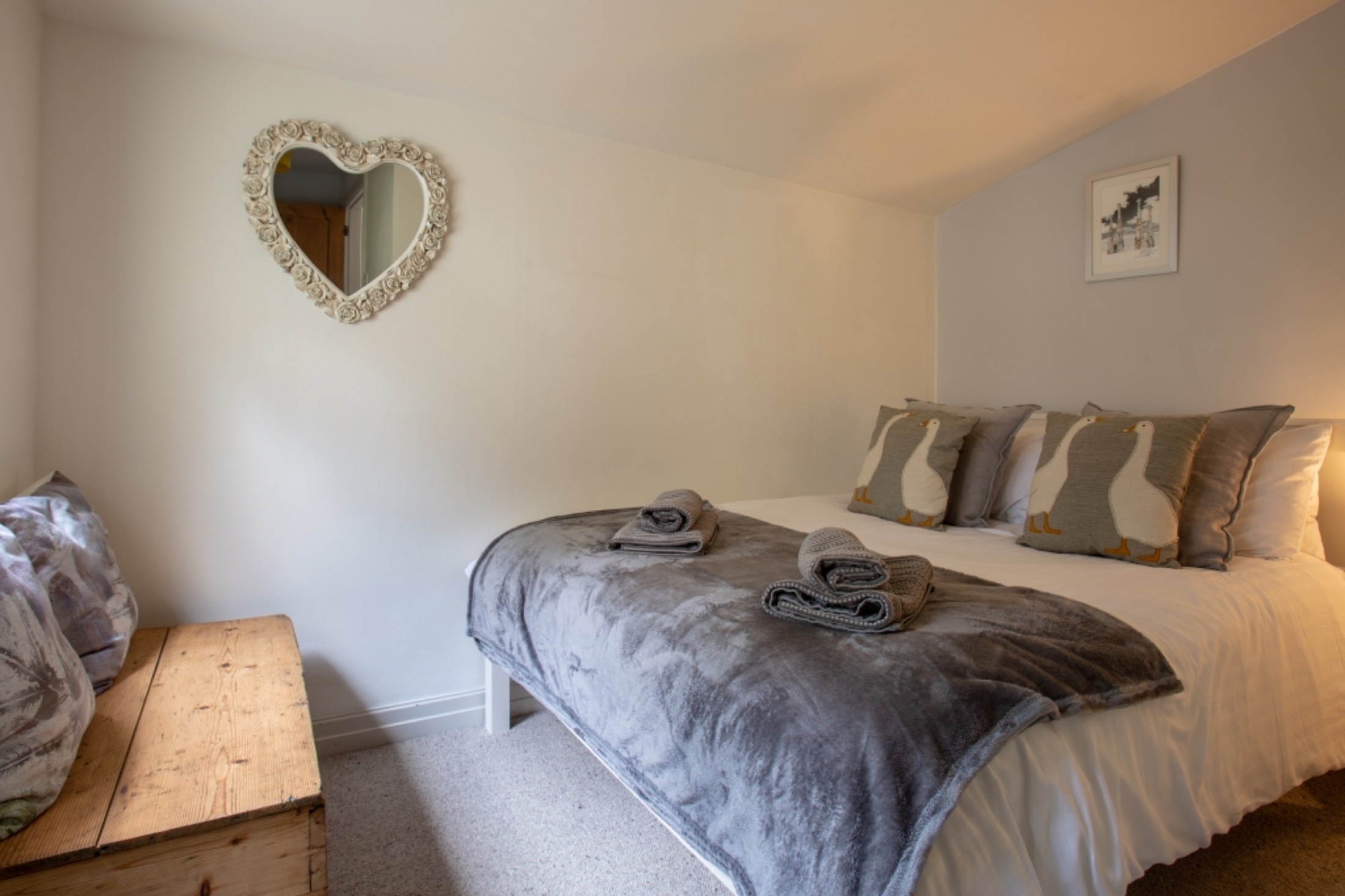 Double bedroom at Fell Cottage
