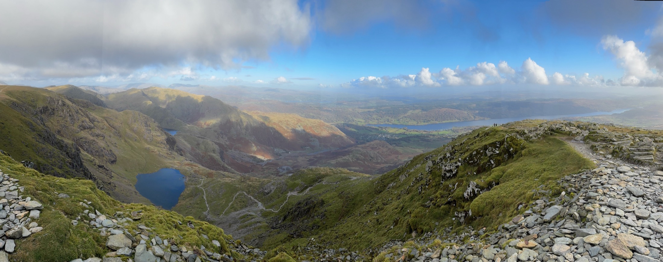 View from the Old Man of Coniston